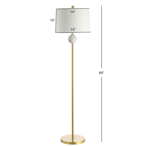 Dimension Image Brass Gold/White