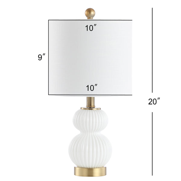 Dimension Image White/Brass