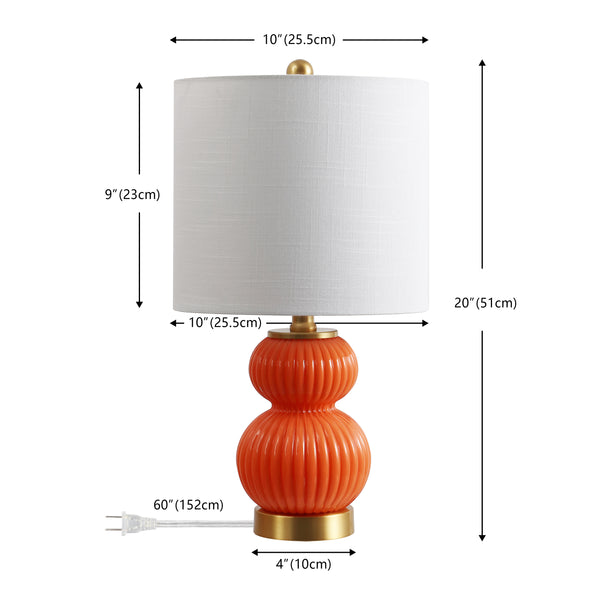 Dimension Image Orange/Brass Gold