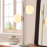 Eclipse 28" Coastal Vintage Iron LED Table Lamp