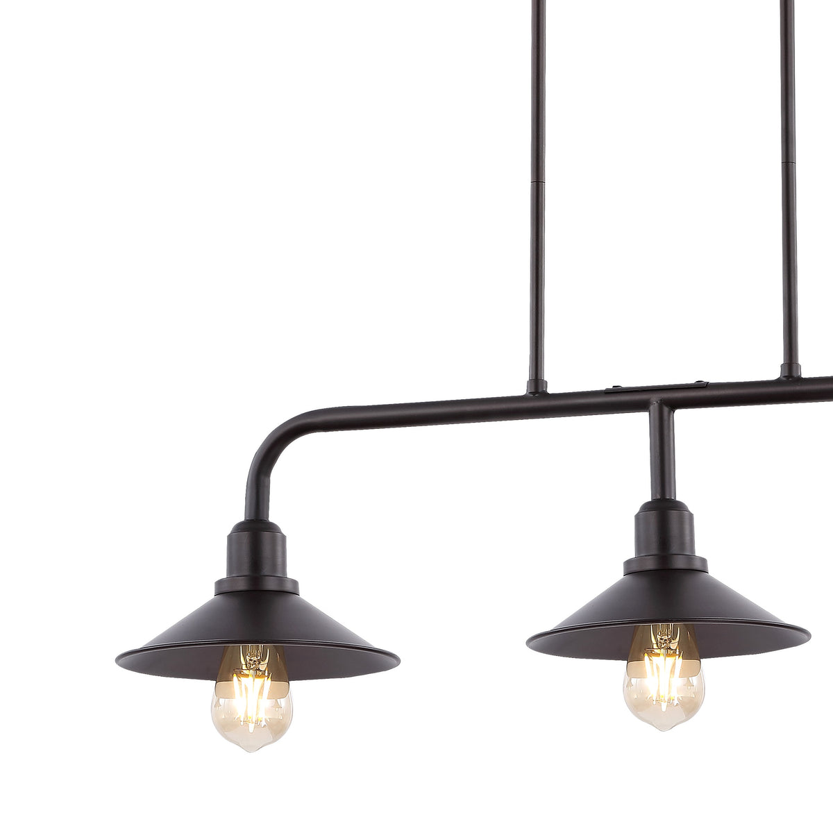 Mccarthy 34.25" Metal Farmhouse Industrial LED Pendant