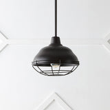 Bridgemoor 10.38" Industrial Farmhouse Iron LED Pendant