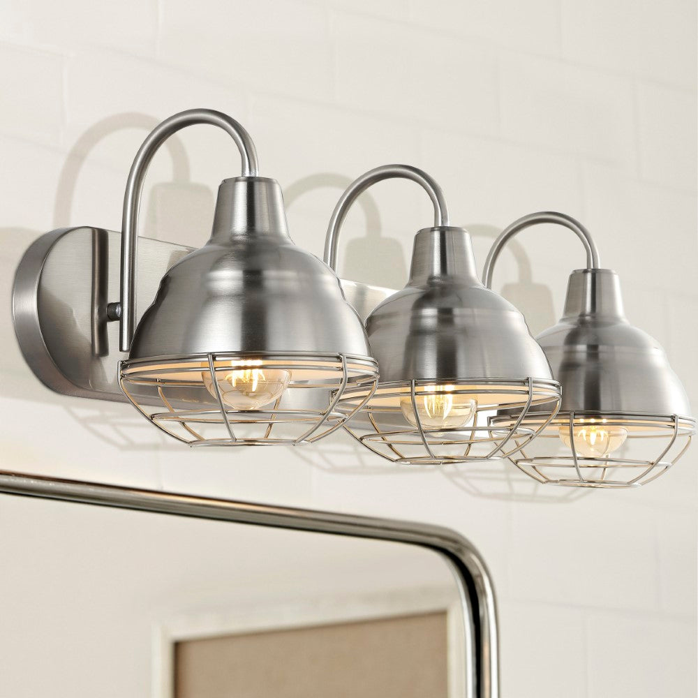 Bridgemoor 24.5" Industrial Farmhouse Iron LED Vanity