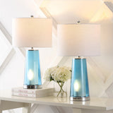 Portable Modern Minimalist Glass/Iron Nightlight LED Table Lamp Set 2