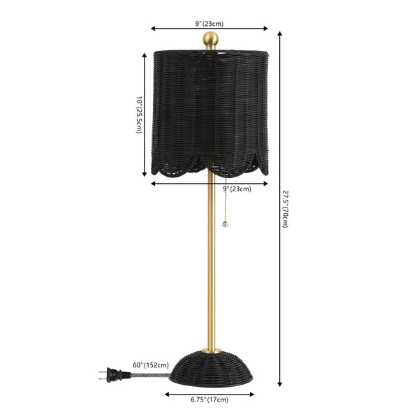 Dimension Image Black/Brass Gold (Set of 2)