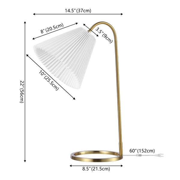 Dimension Image Brass Gold/White