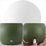 Silverpine 9.5 in. Modern Minimalist Metal Rechargeable Integrated Dimmable LED Table Lamp with Touch Sensor