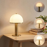 Wildwood 12.3 in. Modern Metal Rechargeable Integrated Dimmable LED Table Lamp with Touch Sensor