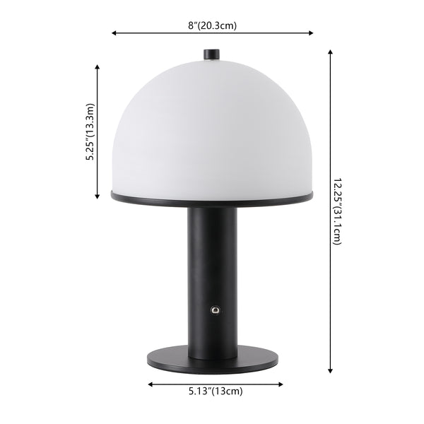 Dimension Image Matte Black/White (Set of 2)