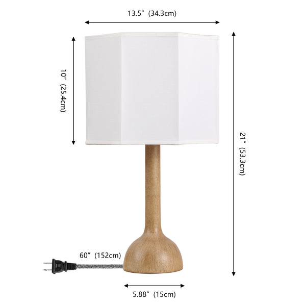 Dimension Image Light Brown Wood Finish