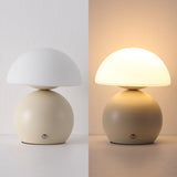 Arbor 7.3 in. Modern Minimalist Metal and Glass Rechargeable Integrated Touch Sensor Dimmable LED Table Lamp