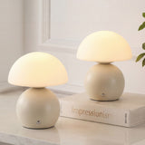 Arbor 7.3 in. Modern Minimalist Metal and Glass Rechargeable Integrated Touch Sensor Dimmable LED Table Lamp