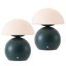 Matte Dark Teal/White (Set of 2)