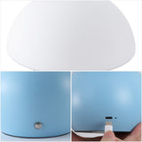 Arbor 7.3 in. Modern Minimalist Metal and Glass Rechargeable Integrated Touch Sensor Dimmable LED Table Lamp