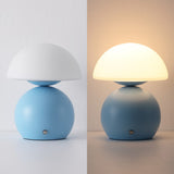 Arbor 7.3 in. Modern Minimalist Metal and Glass Rechargeable Integrated Touch Sensor Dimmable LED Table Lamp