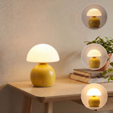 Arbor 7.3 in. Modern Minimalist Metal and Glass Rechargeable Integrated Touch Sensor Dimmable LED Table Lamp