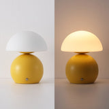Arbor 7.3 in. Modern Minimalist Metal and Glass Rechargeable Integrated Touch Sensor Dimmable LED Table Lamp
