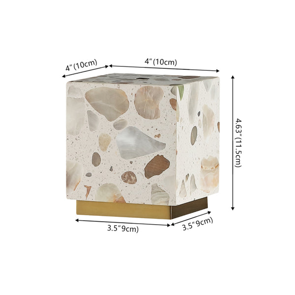 Dimension Image Ivory/Brass Gold (Set of 2)