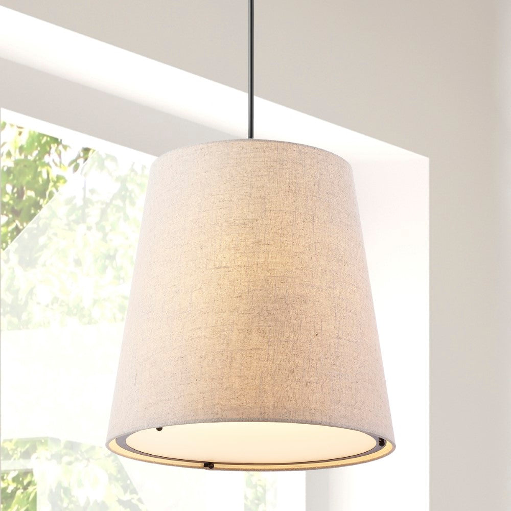 Arden 18" Farmhouse Bohemian Iron LED Pendant