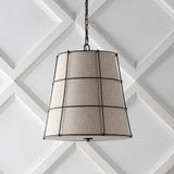 Barnes 19" Rustic Farmhouse Iron LED Flush Mount