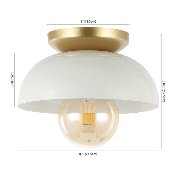 Dimension Image White/Gold Painting / 1 Light