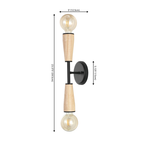 Dimension Image Light Brown/Black / 2 Light