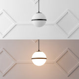 Mango 8" Modern Minimalist Globe LED Pendant Light