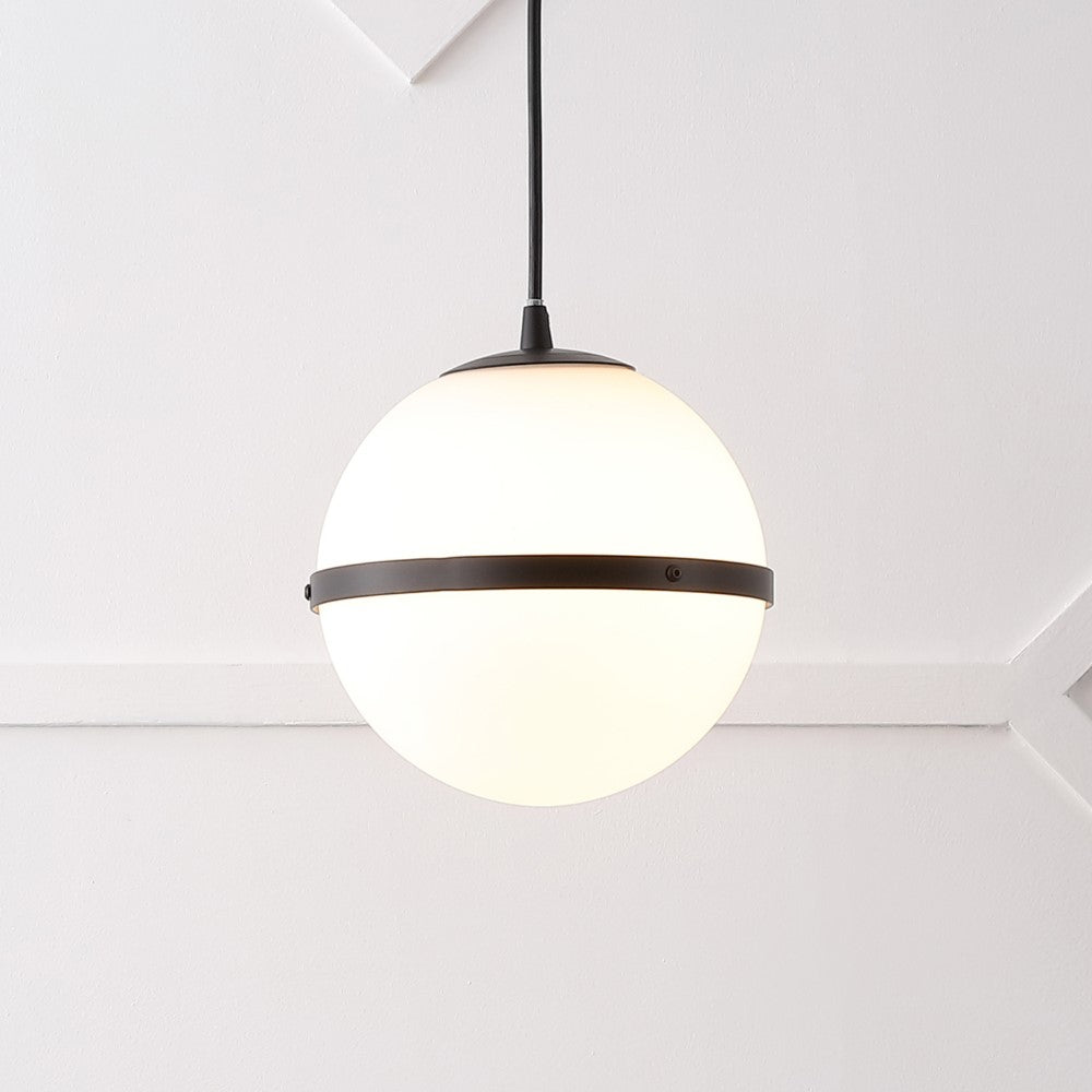 Mango 8" Modern Minimalist Globe LED Pendant Light