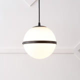 Mango 8" Modern Minimalist Globe LED Pendant Light