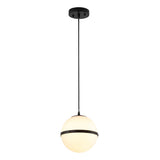 Mango 8" Modern Minimalist Globe LED Pendant Light