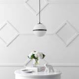 Mango 8" Modern Minimalist Globe LED Pendant Light