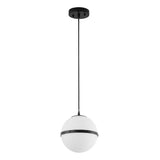 Mango 8" Modern Minimalist Globe LED Pendant Light