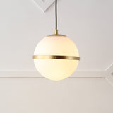 Mango 8" Modern Minimalist Globe LED Pendant Light