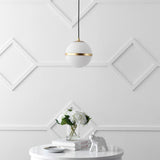 Mango 8" Modern Minimalist Globe LED Pendant Light