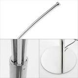 Clay 71" Modern Minimalist Metal 5-Branch Arc Dimmable Integrated LED Floor Lamp