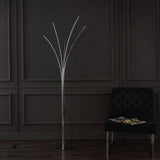 Clay 71" Modern Minimalist Metal 5-Branch Arc Dimmable Integrated LED Floor Lamp