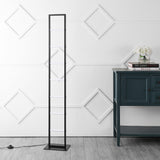 Addlon 59.3" Minimalist Modern Iron Ladder Dimmable Integrated LED Floor Lamp