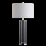 Saul 29" Glass LED Table Lamp