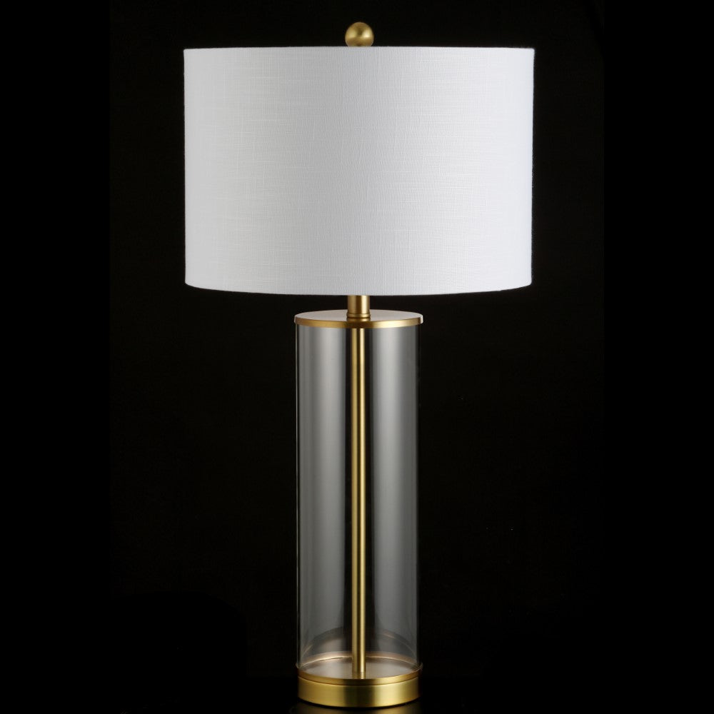 Saul 29" Glass LED Table Lamp