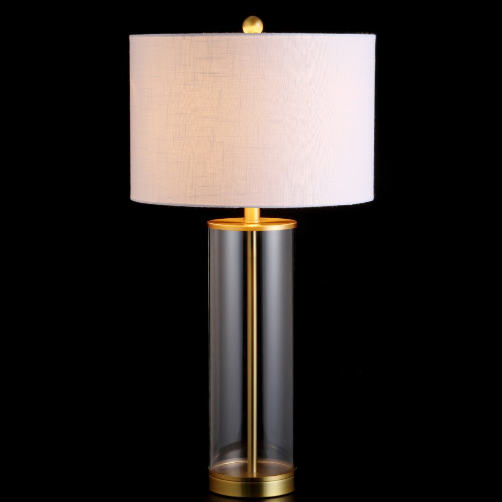 Saul 29" Glass LED Table Lamp