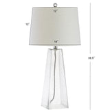 Shelby 28.5" Glass LED Table Lamp