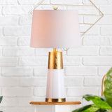 Trent 26.25" Bubble Glass LED Table Lamp