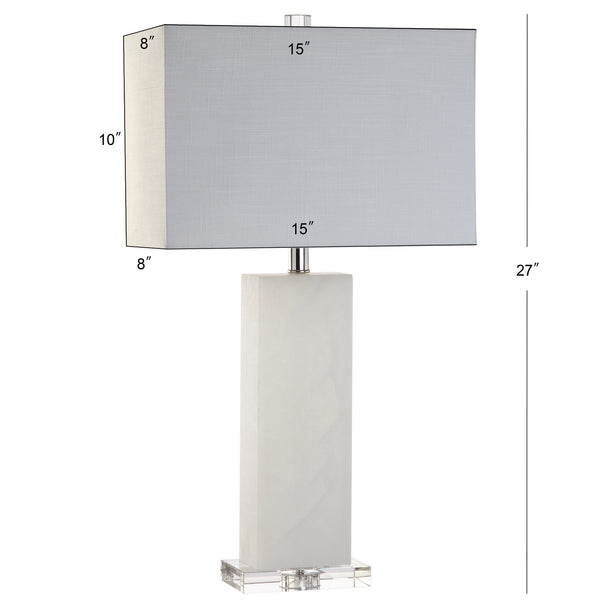 Dimension Image White Alabaster/Clear