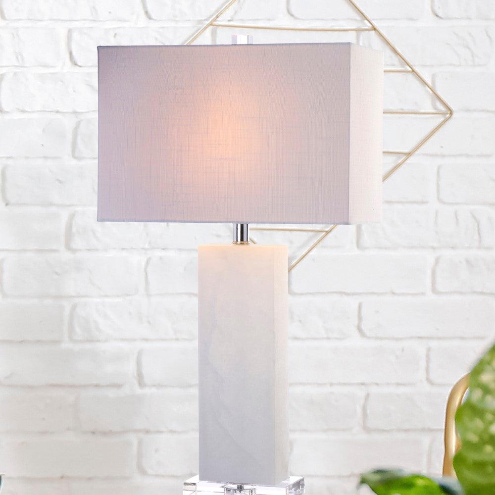 Paxton 27" Alabaster LED Table Lamp