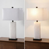 Paxton 27" Alabaster LED Table Lamp