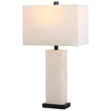 Paxton 27" Alabaster LED Table Lamp
