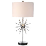 Jazmine 31.5" Metal/Marble LED Table Lamp, Set of 2