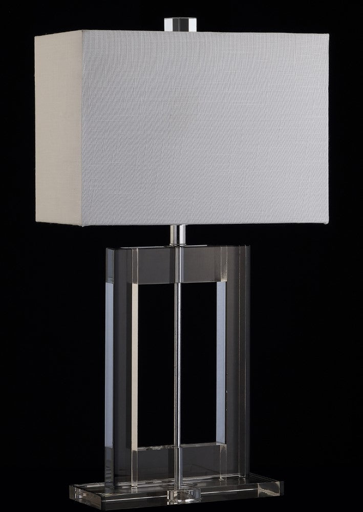 Darius 26" Crystal LED Table Lamp