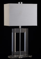 Darius 26" Crystal LED Table Lamp