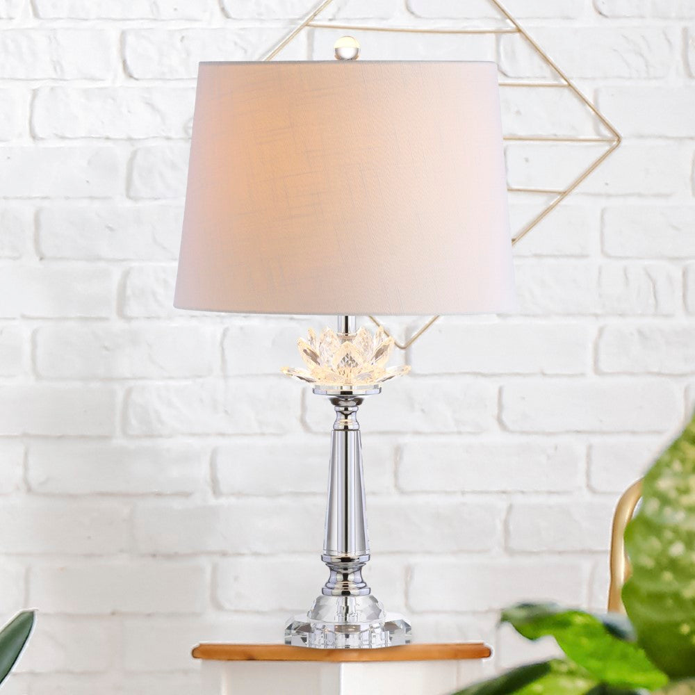 Emmet 24.5" Crystal LED Table Lamp